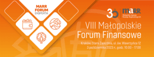 Plakat VIII Małopolskie Forum Finansowe